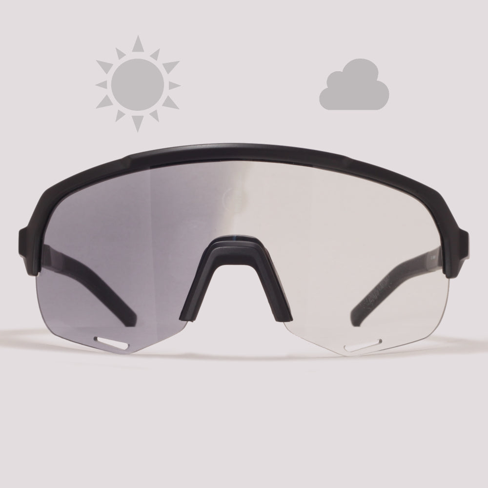 Óculos de Sol HB Edge R Matte Black/ Photochromic