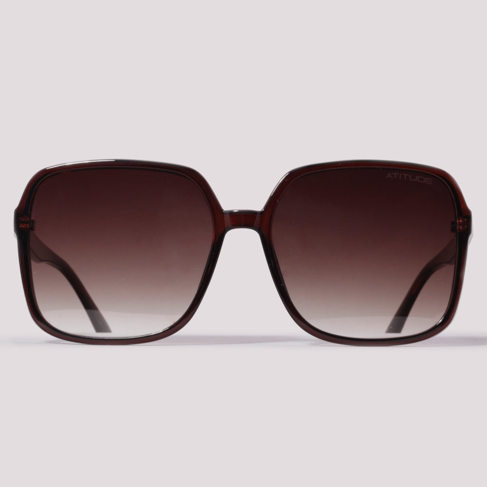 Atitude AT8150 G03 Marrom Translúcido Marrom Degradê - Sol - 60 mm