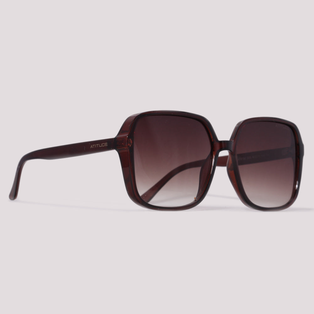 Atitude AT8150 G03 Marrom Translúcido Marrom Degradê - Sol - 60 mm