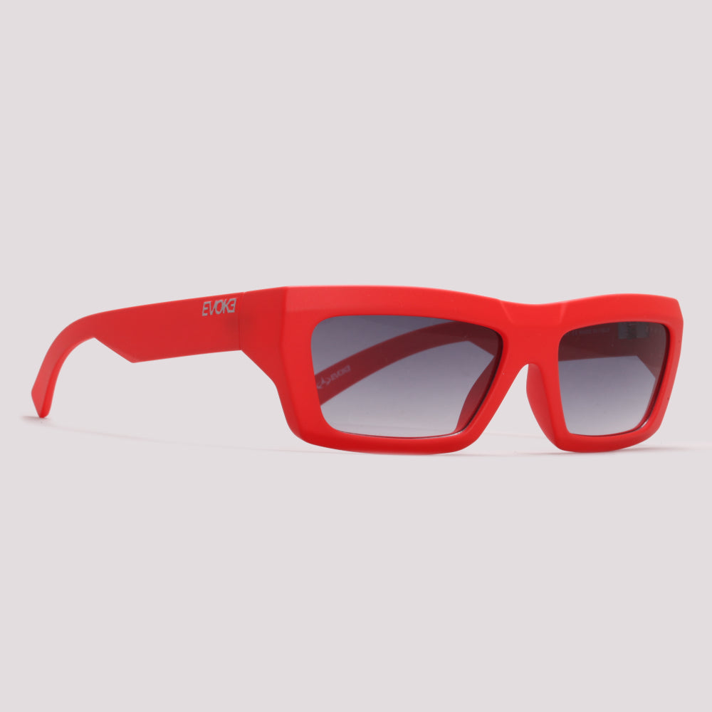 Evoke Outlaw High-end C11T  Watermelon Red Matte Silver Gray Gradient - Lente 56 MM - Sol