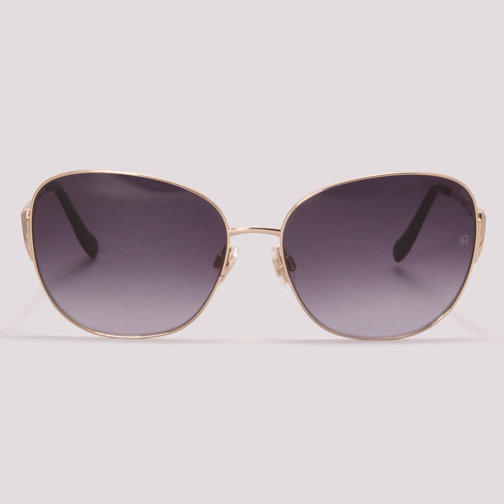 Ana Hickmann AH30007 A01 Dourado e Preto Brilho Preto Degradê - Sol - 59 mm