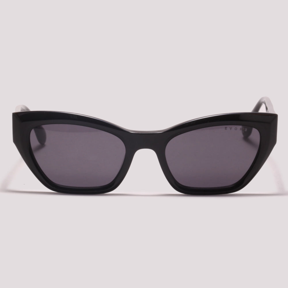 Evoke EVK 42 A01 Black Shine Gray - Sol - 52 mm