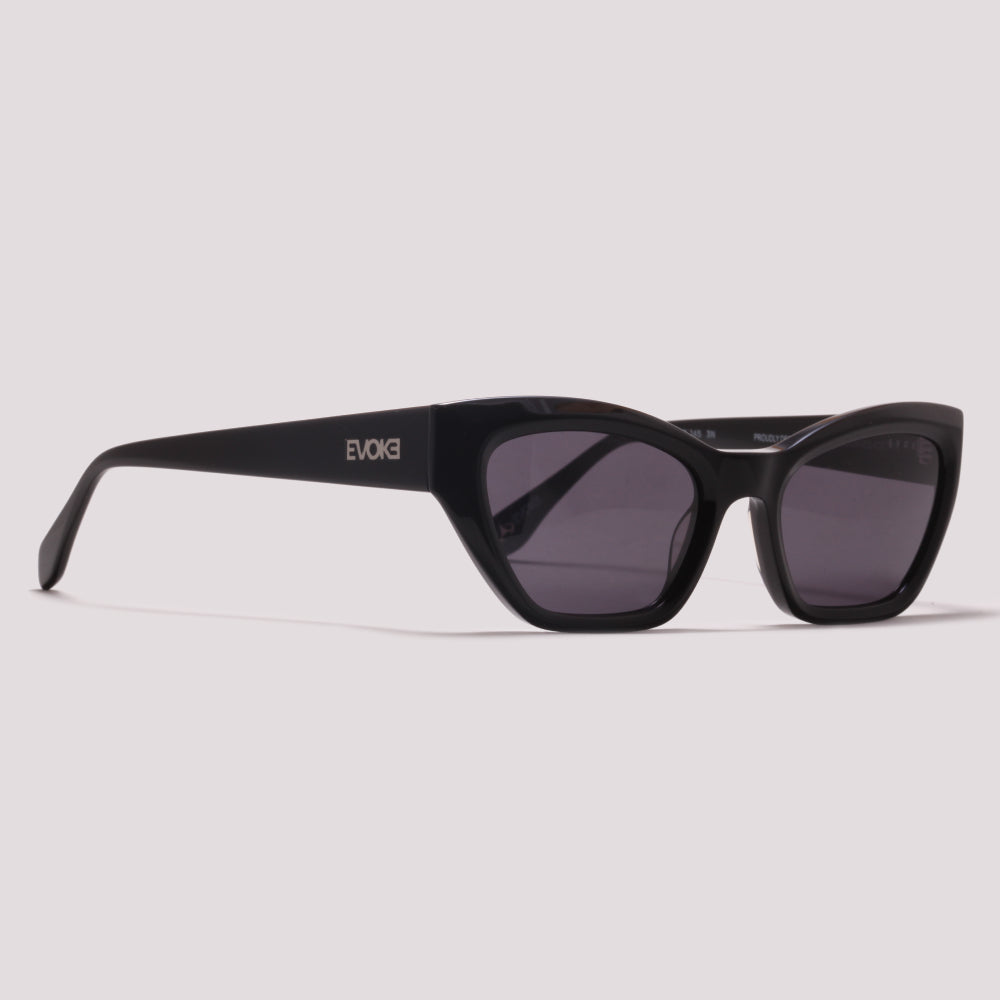Evoke EVK 42 A01 Black Shine Gray - Sol - 52 mm