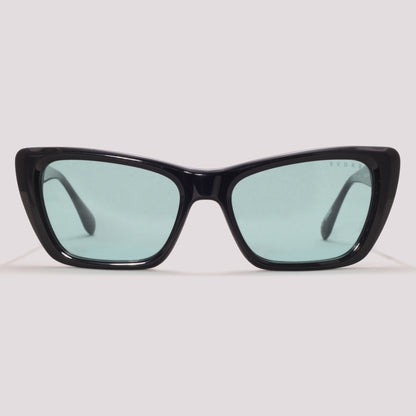 Evoke EVK 44 A03 Preto Brilho Azul - Sol - 53 mm