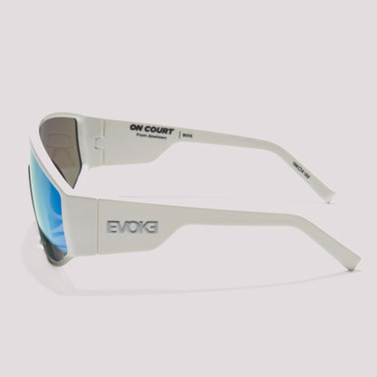 Evoke On Court High-end B01S White SIlver Blue Flash - Lente 139 MM - Sol