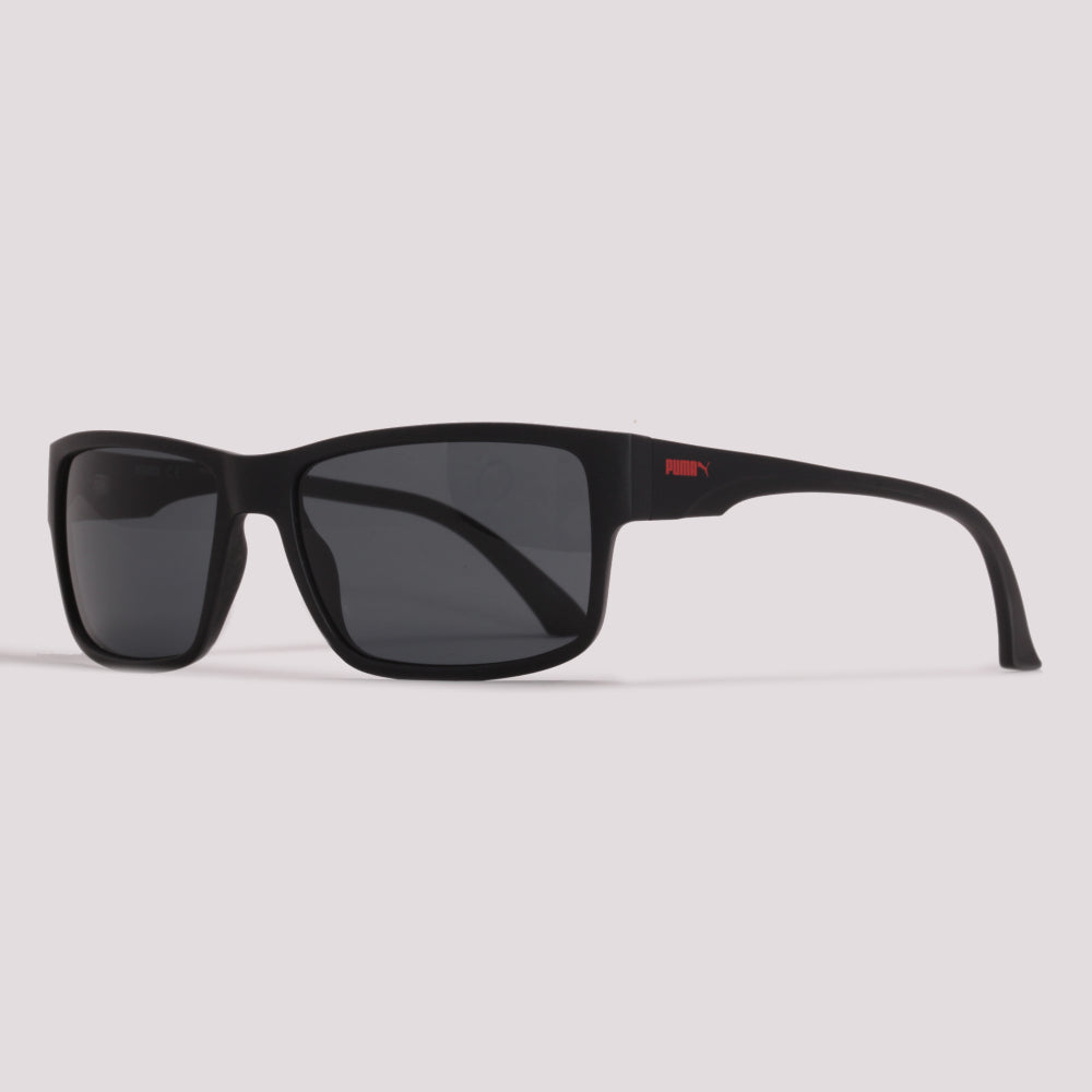 Puma PU0015S 001 Preto Fosco Preto - Lente 5,7 cm - Sol