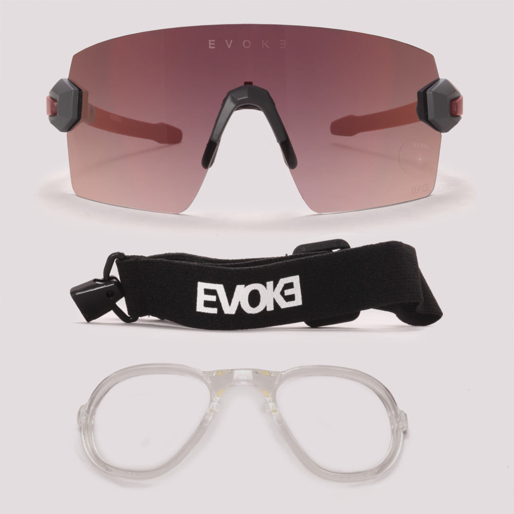 Evoke Life Performance ELP03 Cross Ride AC19S - Policarbonato Oleofóbico - Lente 51 MM - Sol