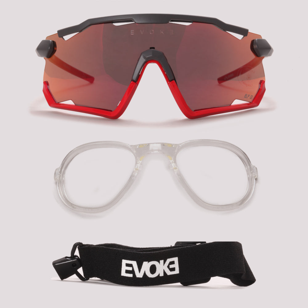 Evoke Life Performance ELP01 Endurance  A19S - Policarbonato Oleofóbico - Lente 59 MM - Sol
