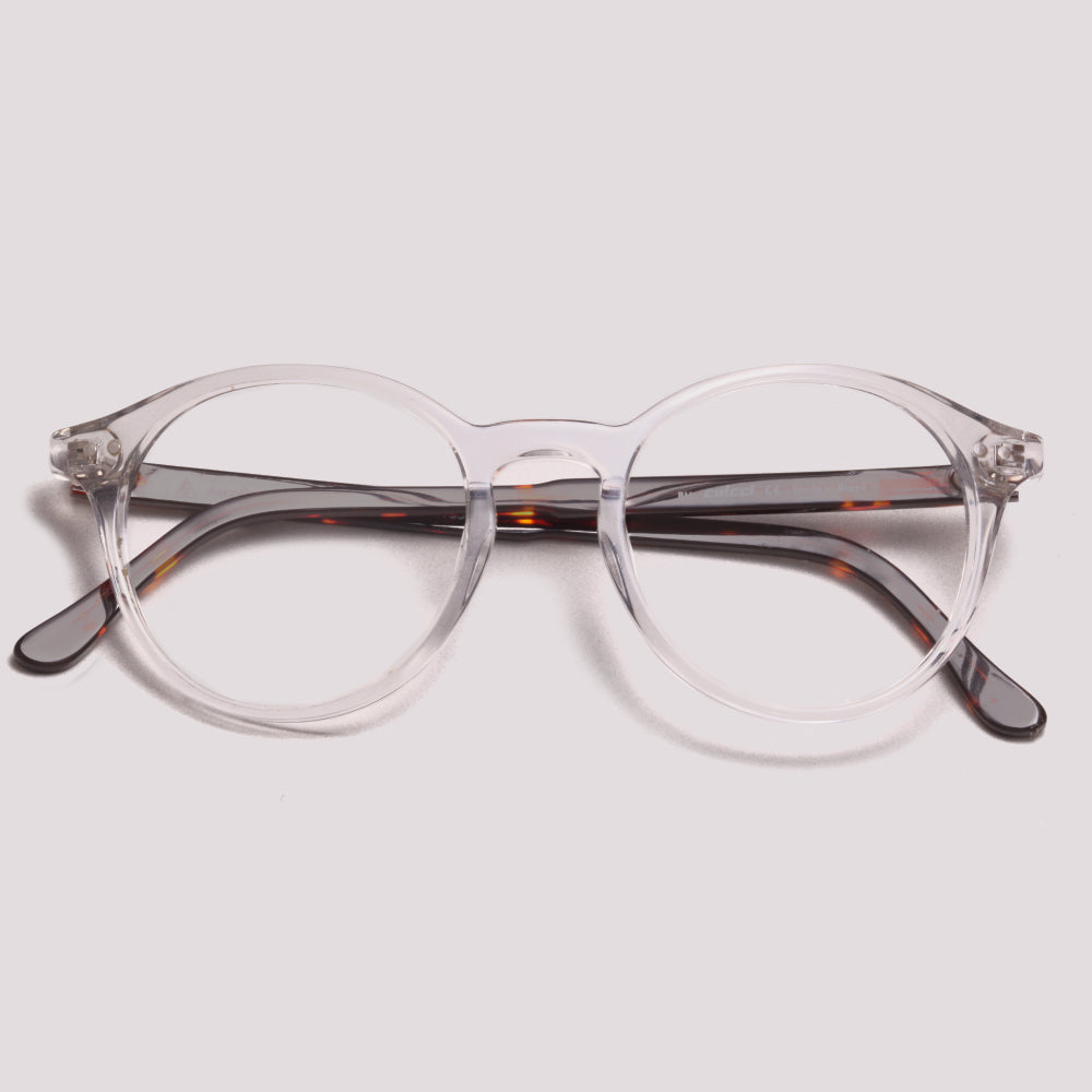Colcci Angelim Klebber Toledo Transparente e Marrom Mesclado - Grau - 45 mm