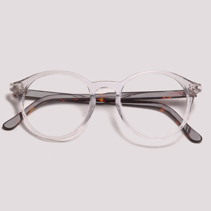 Colcci Angelim Klebber Toledo Transparente e Marrom Mesclado - Grau - 45 mm