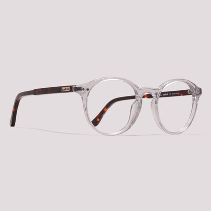 Colcci Angelim Klebber Toledo Transparente e Marrom Mesclado - Grau - 45 mm