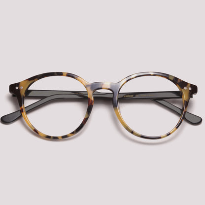Colcci Angelim Klebber Toledo Marrom Mesclado e Preto Brilho - Grau - 45 mm