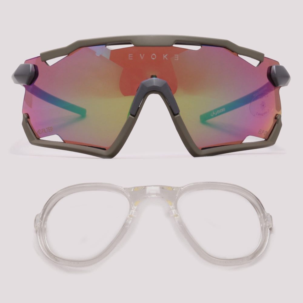 Evoke Life Performance ELP01 Endurance  EA11C - Policarbonato HDX Hidrofóbico - Lente 59 MM - Sol