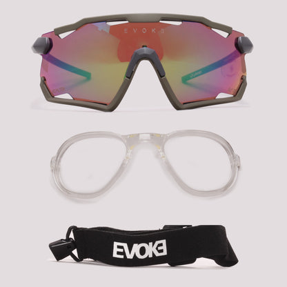 Evoke Life Performance ELP01 Endurance  EA11C - Policarbonato HDX Hidrofóbico - Lente 59 MM - Sol