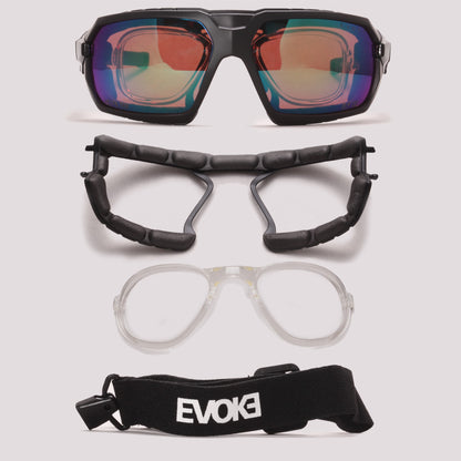Evoke Life Performance ELP02 Kite Loop A12C - Policarbonato HDX Hidrofóbico - Lente 45 MM - Sol