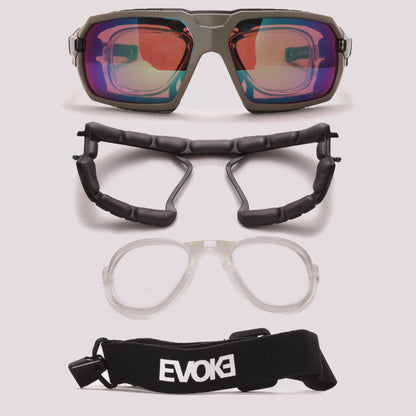 Evoke Life Performance ELP02 Kite Loop EA11C - Policarbonato HDX Hidrofóbico - Lente 45 MM - Sol