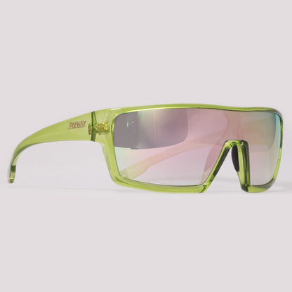 Evoke Bionic Beta E01S Retangular Crystal Green flash - Solar - TAM 145 mm