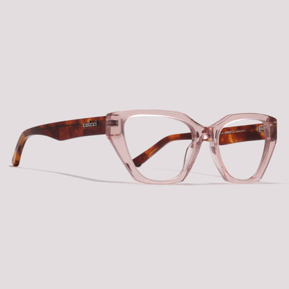 Colcci Serena Rosa Claro TranslúcidoTerracota Rajado - Grau - 54 mm