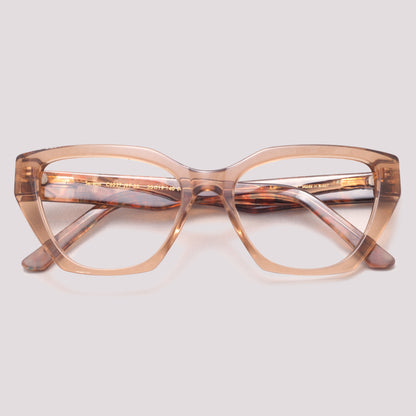 Colcci Serena Marrom Translúcido Marmore Marrom - Grau - 54 mm