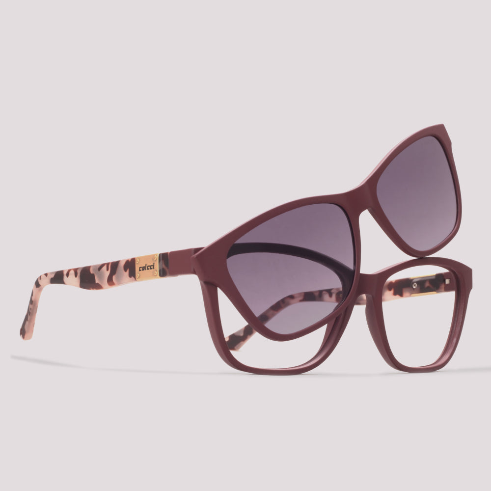 Colcci Bandy 7 Clip On Marsala Fosco - Grau - 54 mm