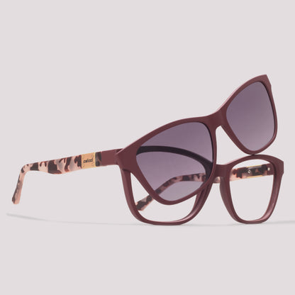 Colcci Bandy 7 Clip On Marsala Fosco - Grau - 54 mm