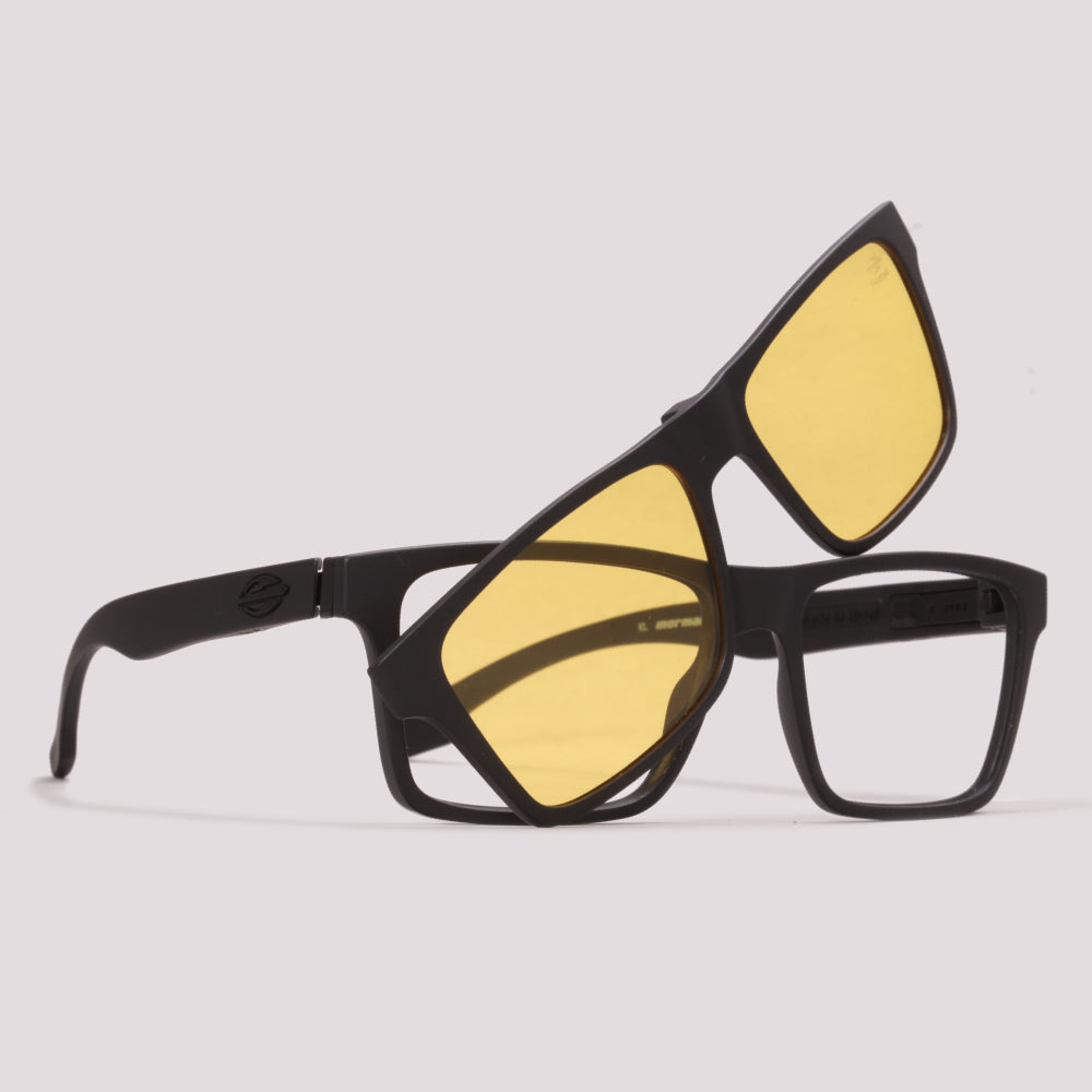 Mormaii Swap NG 2 Clip On Preto Fosco - Grau - TAM 56