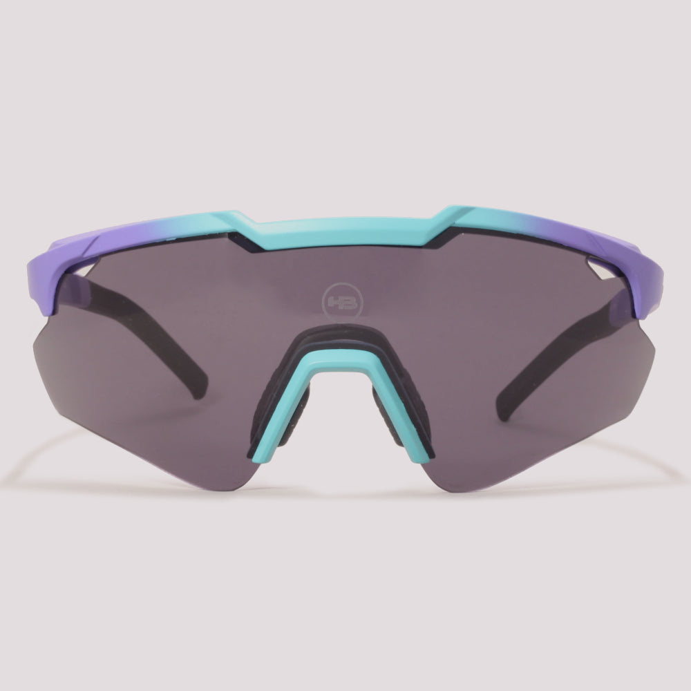 HB Shield Comp. 2.0 Roxo e Azul Fosco Preto - Solar - 141 mm