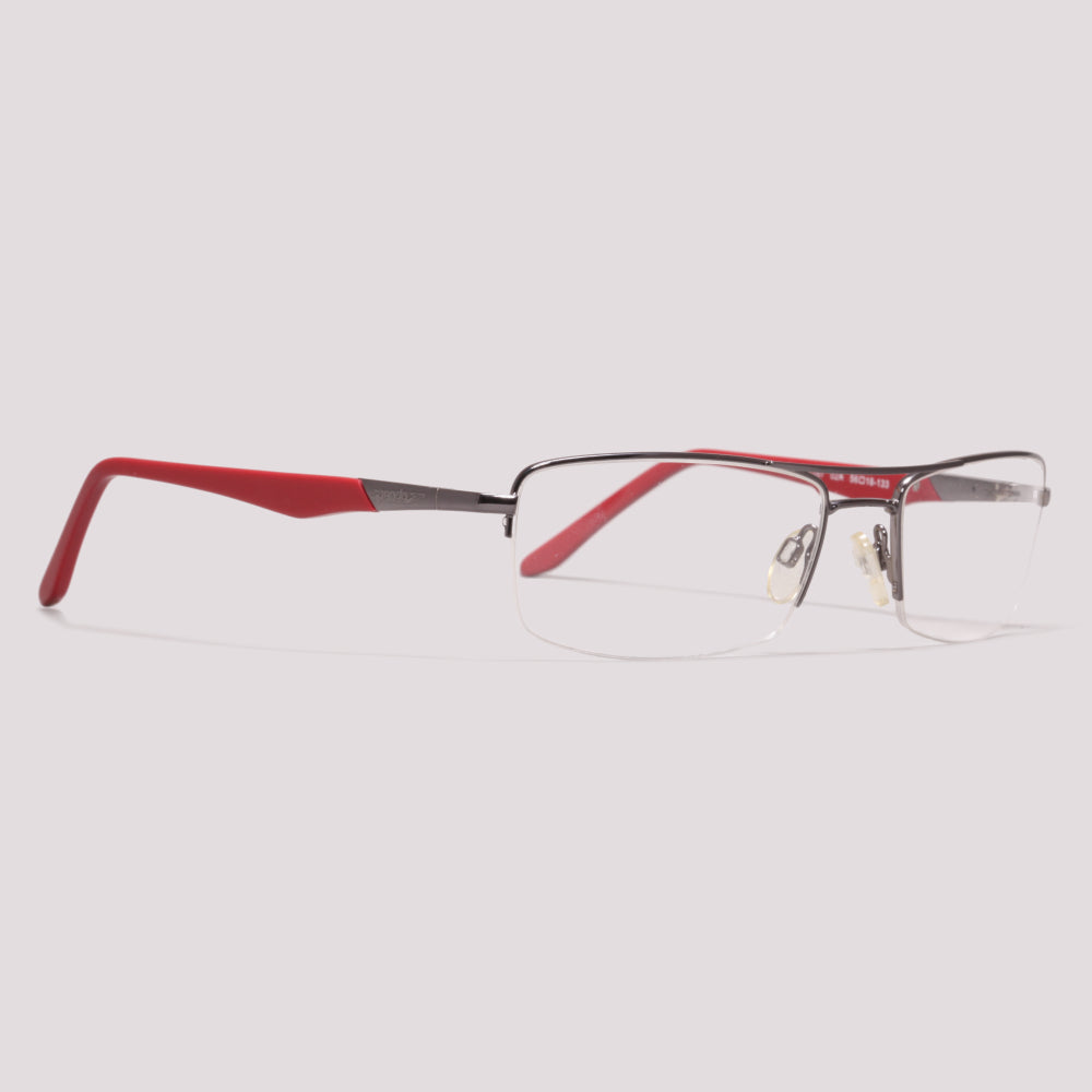 Speedo SP1287 Cinza Fosco e Vermelho - Grau - 56 mm
