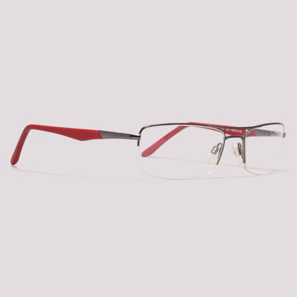 Speedo SP1287 Cinza Fosco e Vermelho - Grau - 56 mm