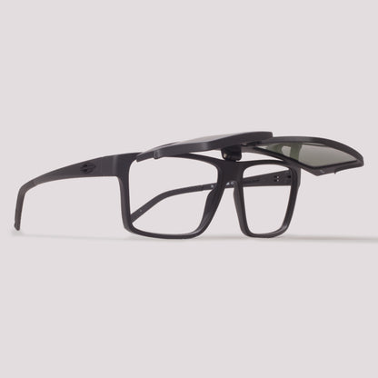 Mormaii Hover Clip On Preto Fosco - Grau - 58 mm