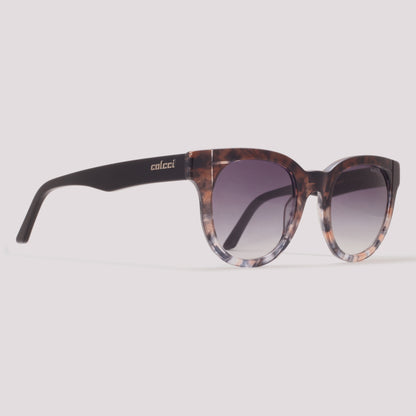 Colcci Aline Marrom Mesclado Preto Degradê - Sol - 48 mm