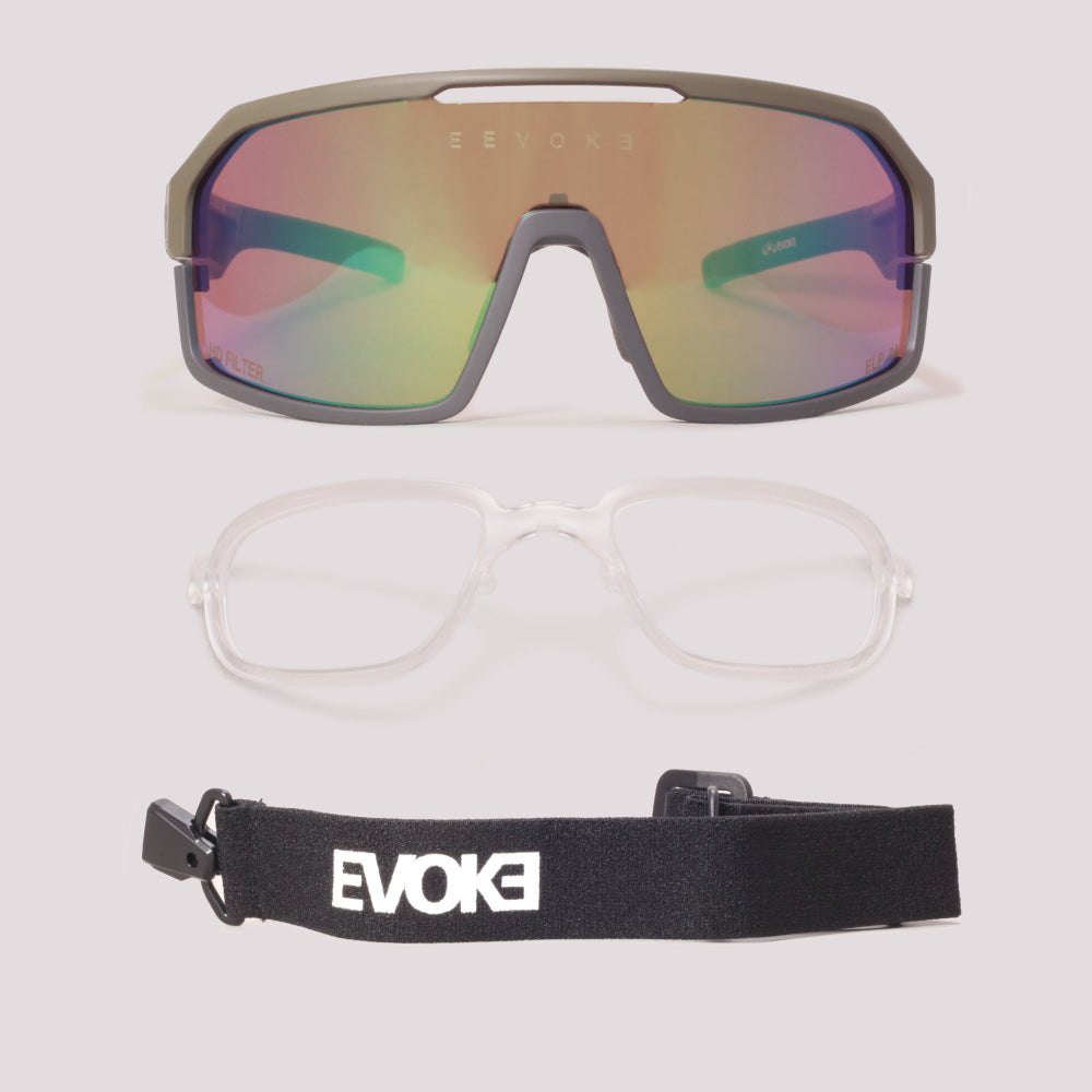 Evoke Life Performance ELP04 Spike  EA11C - Policarbonato HDX Hidrofóbico - Lente 136 MM - Sol