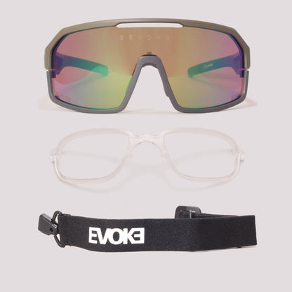 Evoke Life Performance ELP04 Spike  EA11C - Policarbonato HDX Hidrofóbico - Lente 136 MM - Sol