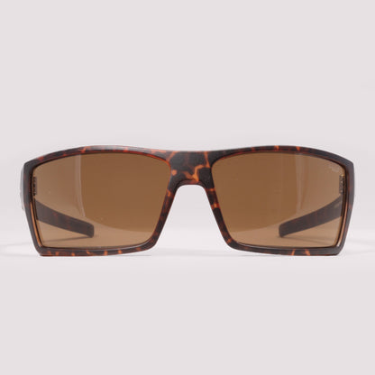 HB Padang Retangular Brown Turtle Brown - Solar - TAM 65 mm