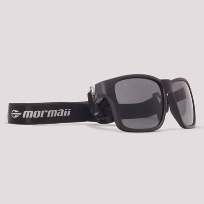 Mormaii Ancara Preto Brilho Com Detalhe Cinza Vermelho - Sol - 57 mm