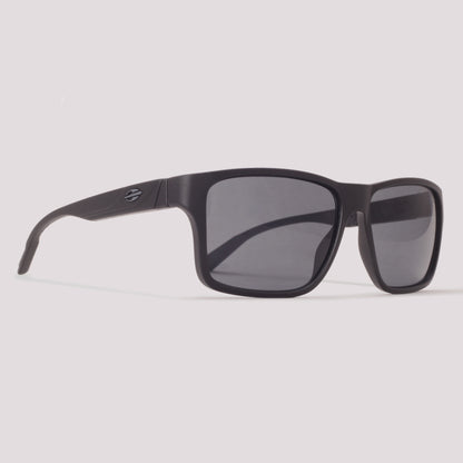 Mormaii Ancara Preto Brilho Com Detalhe Cinza Vermelho - Sol - 57 mm