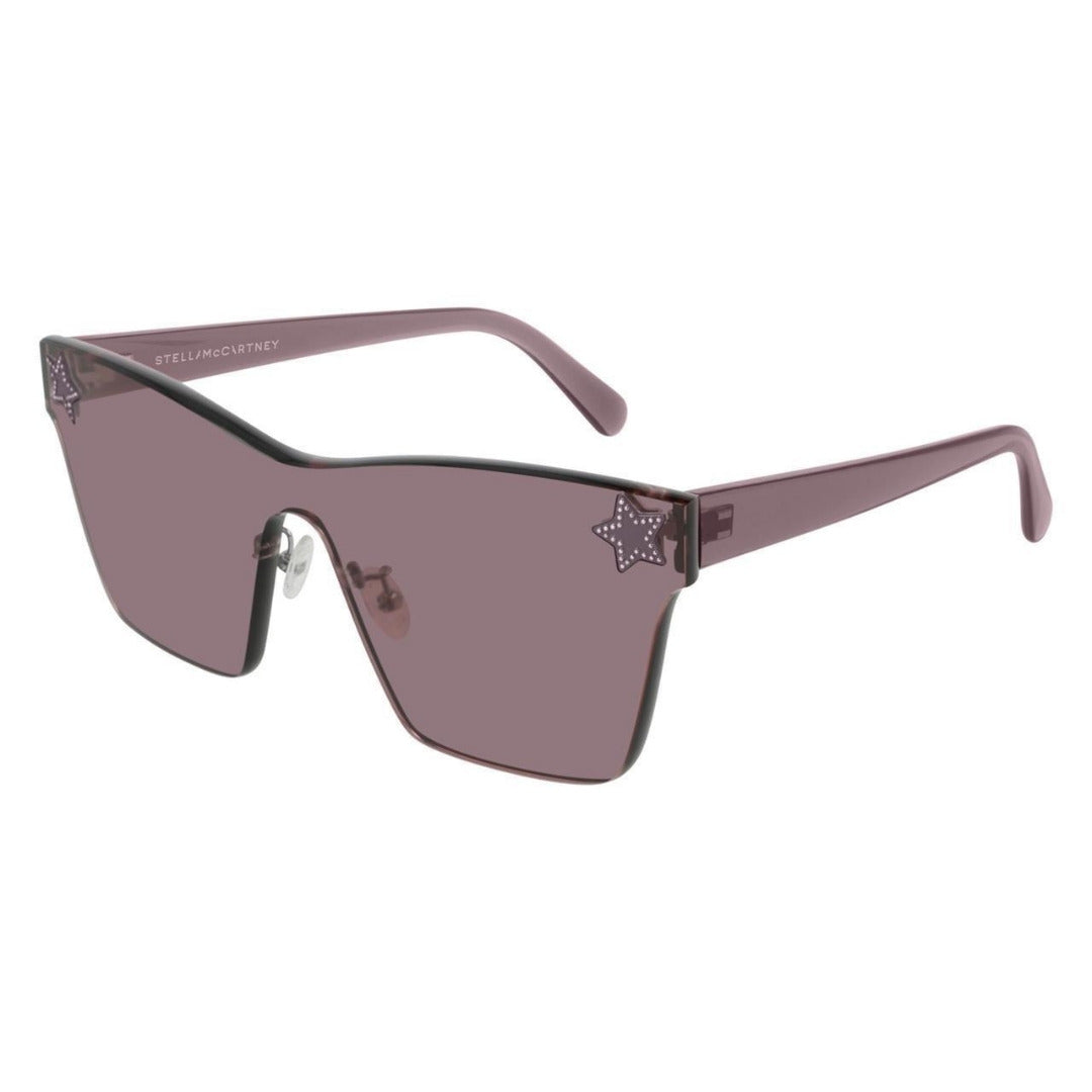 Stella Mccartney SC0169S 002 Roxo Translúcido Roxo - Sol - 142 mm