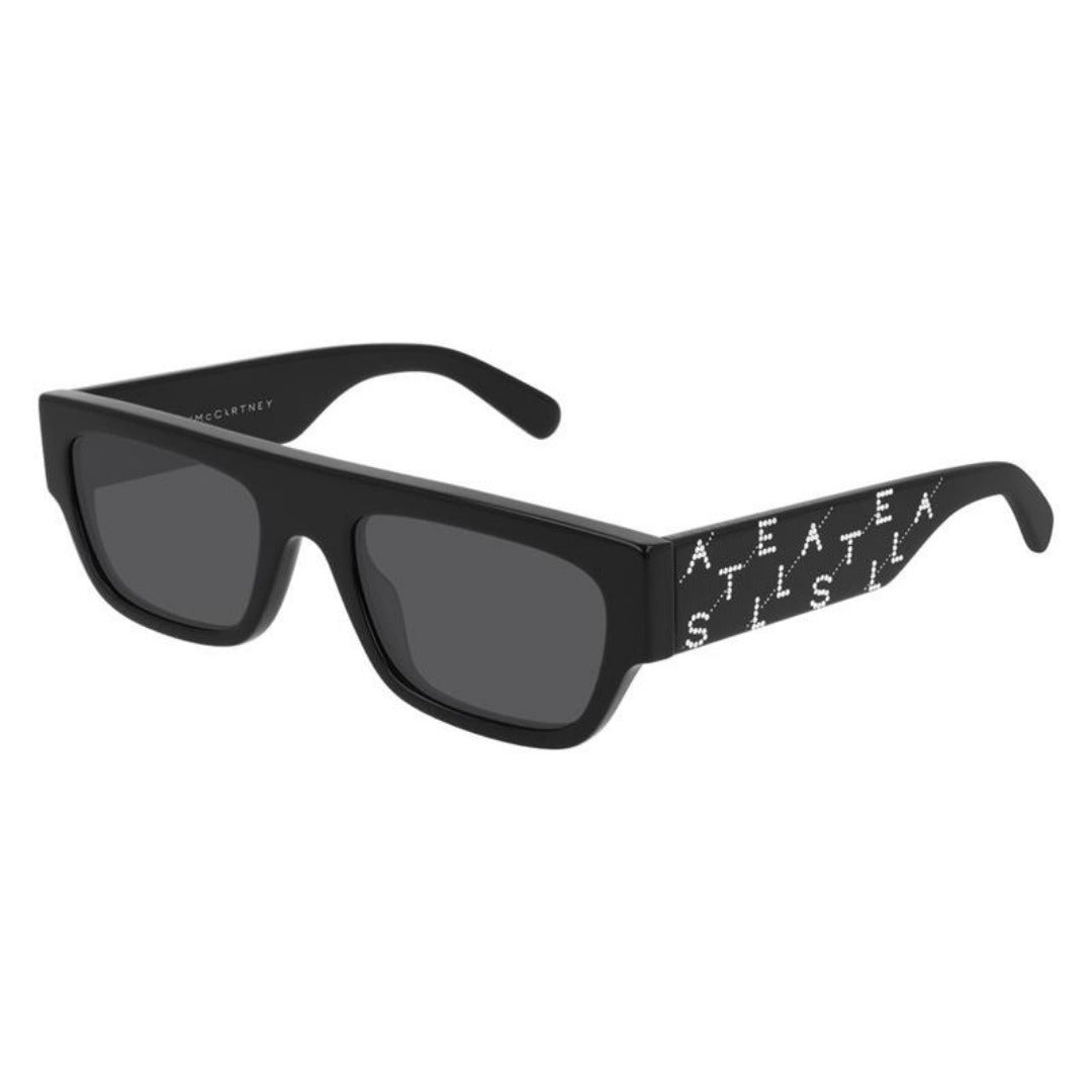 Stella Mccartney SC0210S 004 Preto Brilho Preto - Sol - 54 mm
