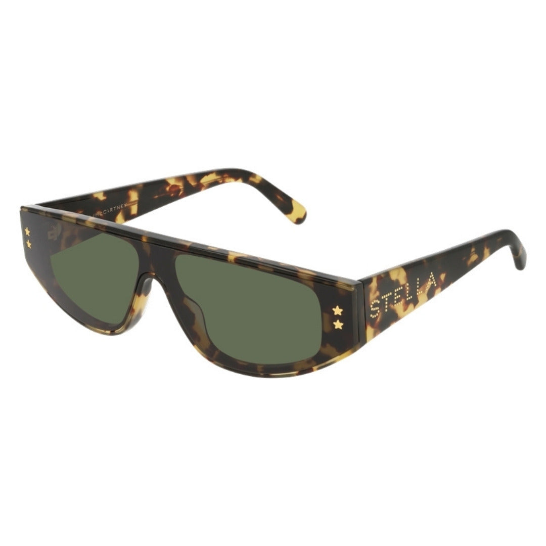 Stella Mccartney SC0238S 003 Marrom Mesclado Verde G15 - Sol - 142 mm