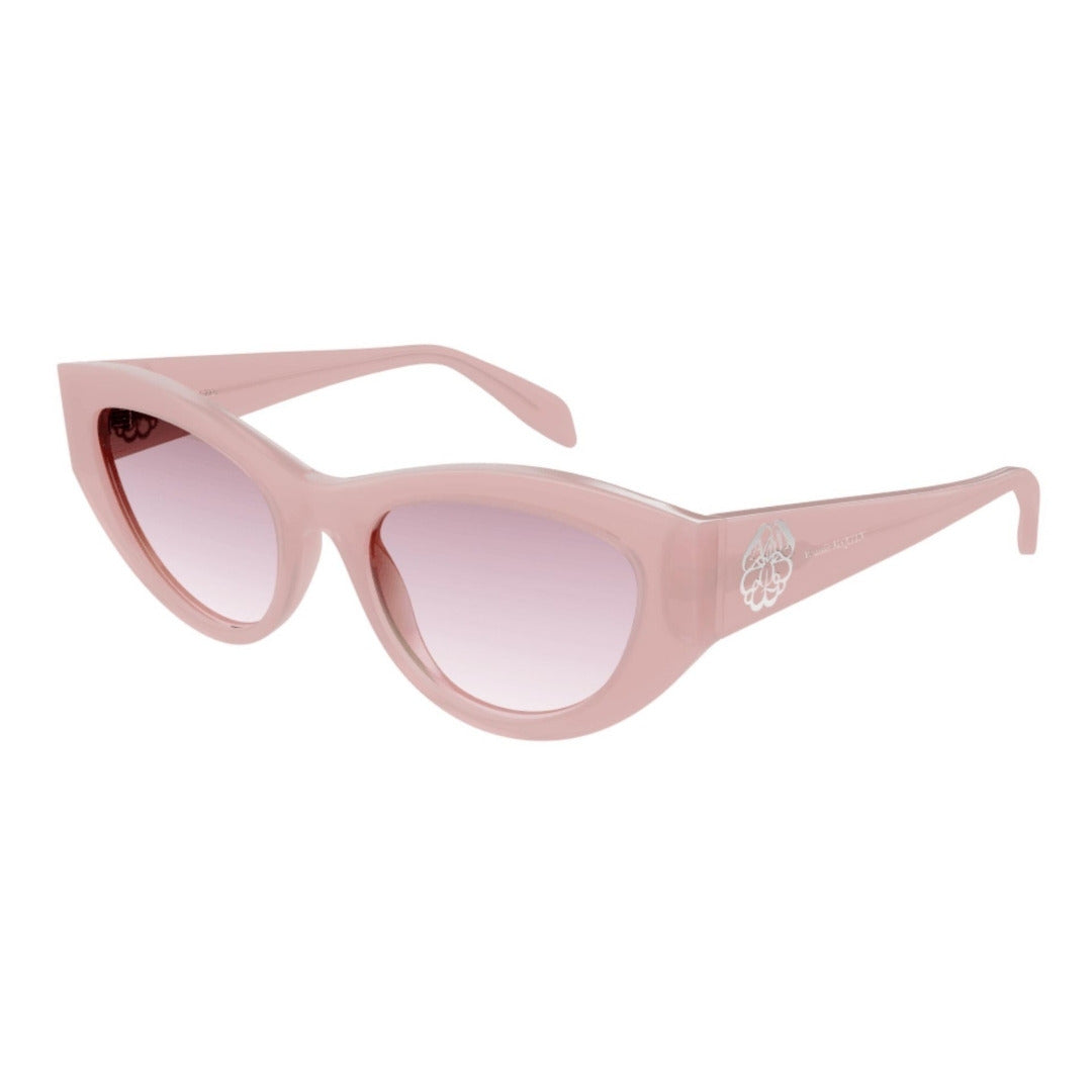 Alexander McQueen AM0377S 003 Rosa Brilho Rosa Degradê - Sol - 54 mm