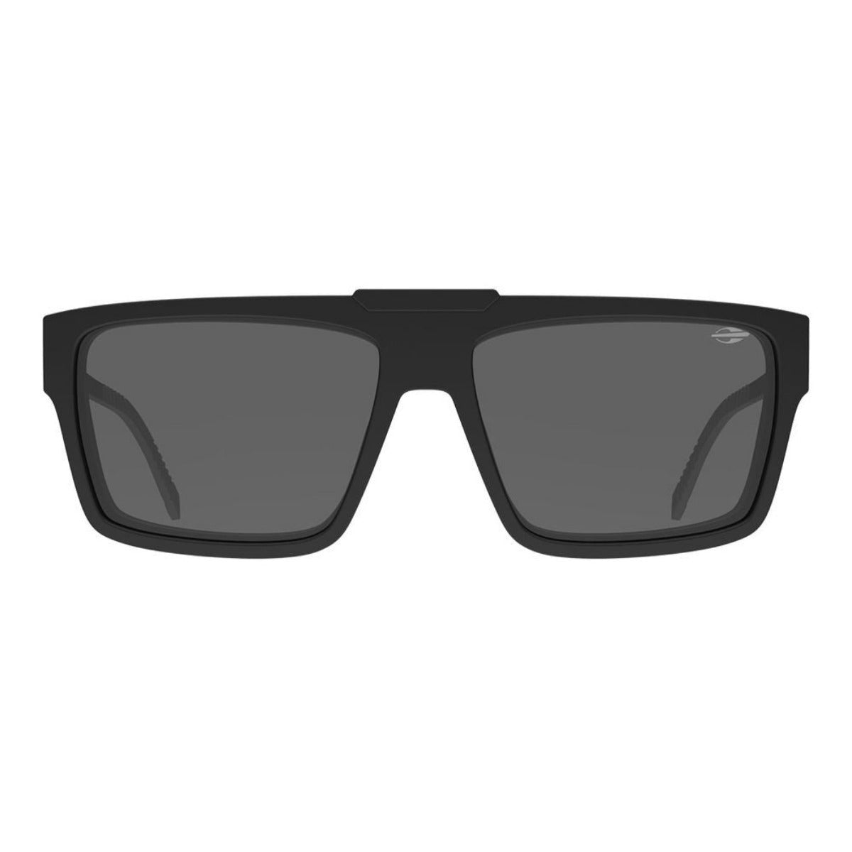 Mormaii Hover Clip On Preto Fosco Com Cinza - Grau -TAM 58