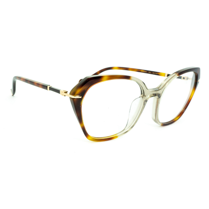 Ana Hickmann 20 anos AH60001 G01 Marrom Mesclado Brilho - Grau - 54 mm