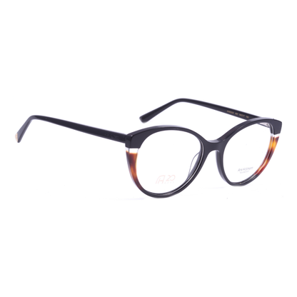 Ana Hickmann AH60020 A01 Preto e Marrom Mesclado - Grau - 54 mm