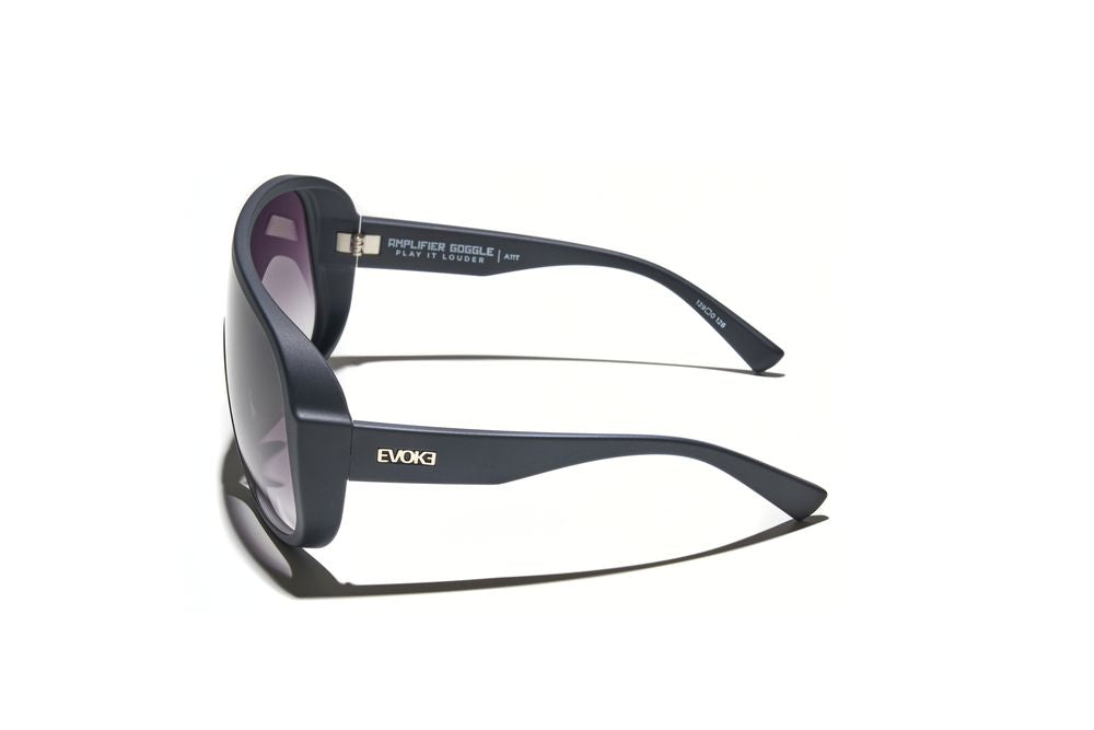 Evoke Amplifier Goggle High-end A11T  Midnight Matte Gun Gray Gradient - Lente 139 MM - Sol