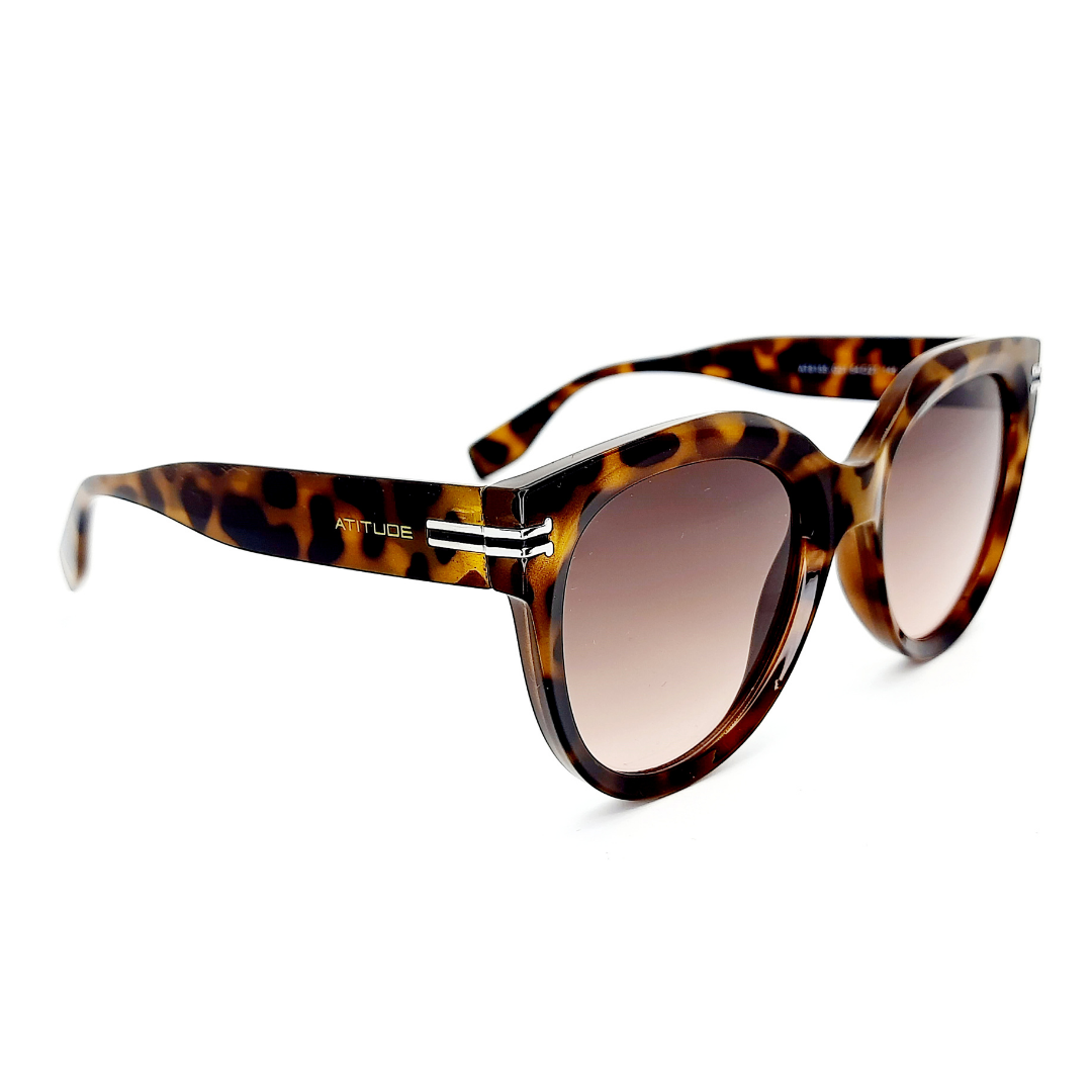 Atitude AT8155 G21 Marrom Mesclado Marrom Degradê - Sol - 54 mm