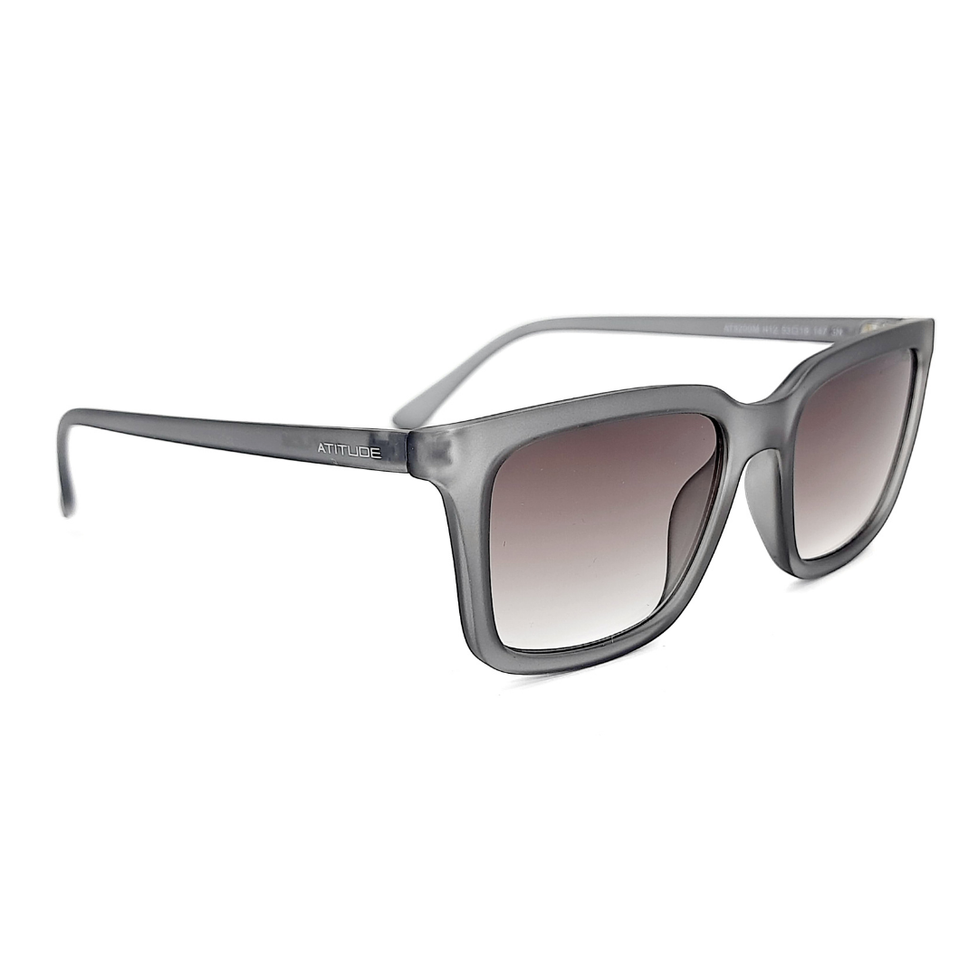 Atitude AT8200M H12 Cinza Translúcido Fosco Marrom Degradê - Sol - 53 mm