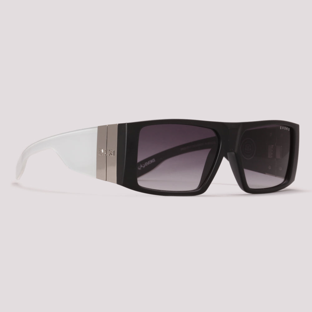 Evoke Bomber BRA10 Black Matte White Gray - Sol - 58 mm