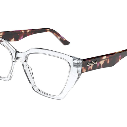 Colcci Serena Retrô Transparente C/ Demi Roxo - Grau - TAM 54 mm