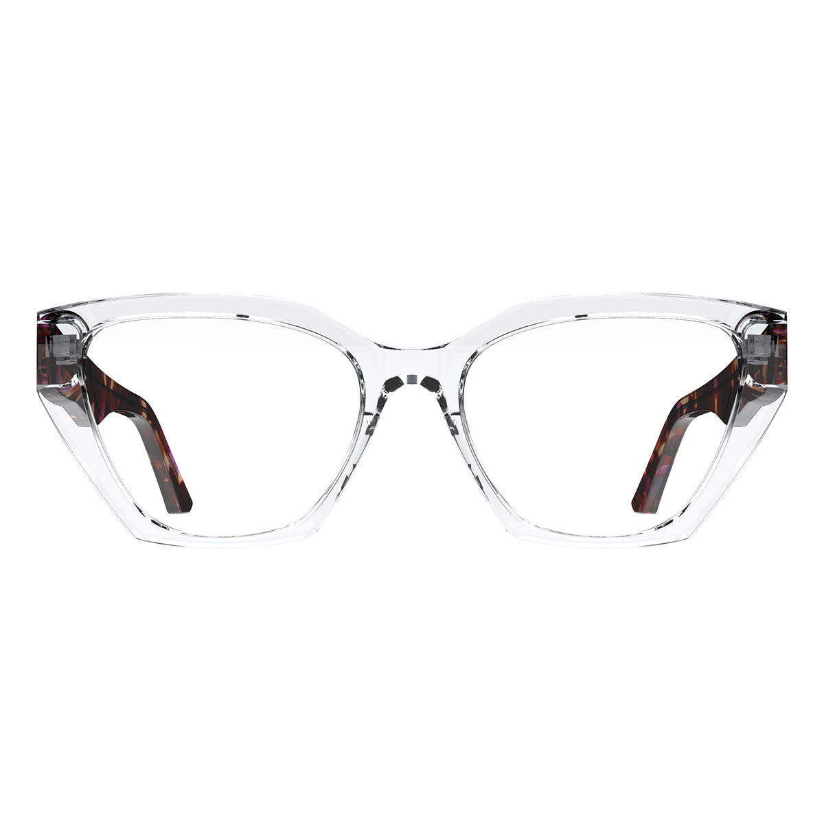 Colcci Serena Retrô Transparente C/ Demi Roxo - Grau - TAM 54 mm