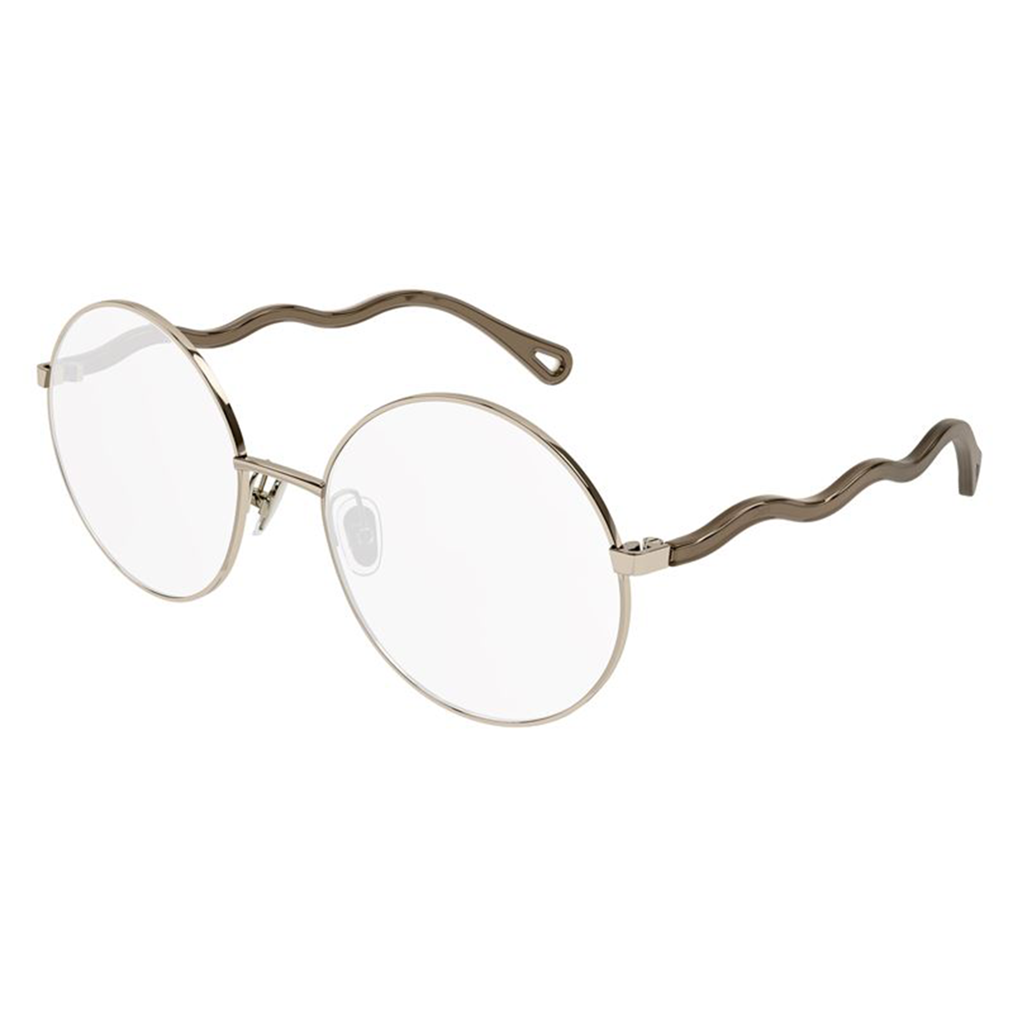 Chloé CH0057O 002 Marrom - Grau - 53 mm